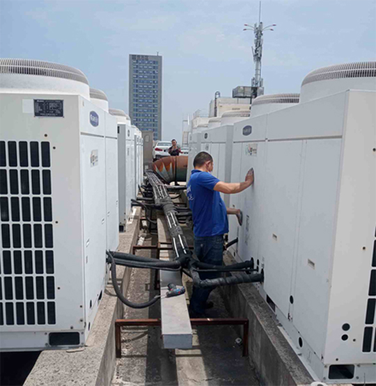 许昌中央空调制热和不制冷系统维修方法